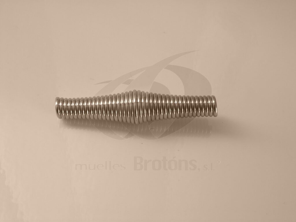 Muelle de tracción de acero inoxidable fabricado a medida