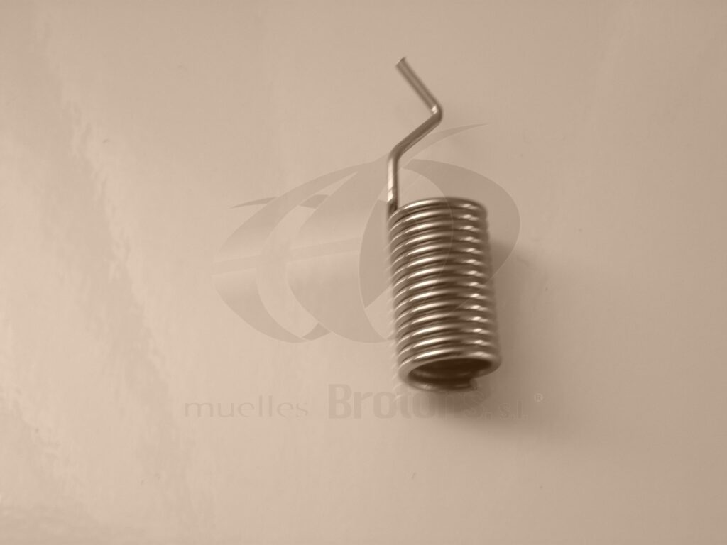 Muelle de tracción de acero inoxidable fabricado a medida
