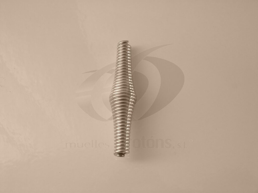 Muelle de tracción de acero inoxidable fabricado a medida