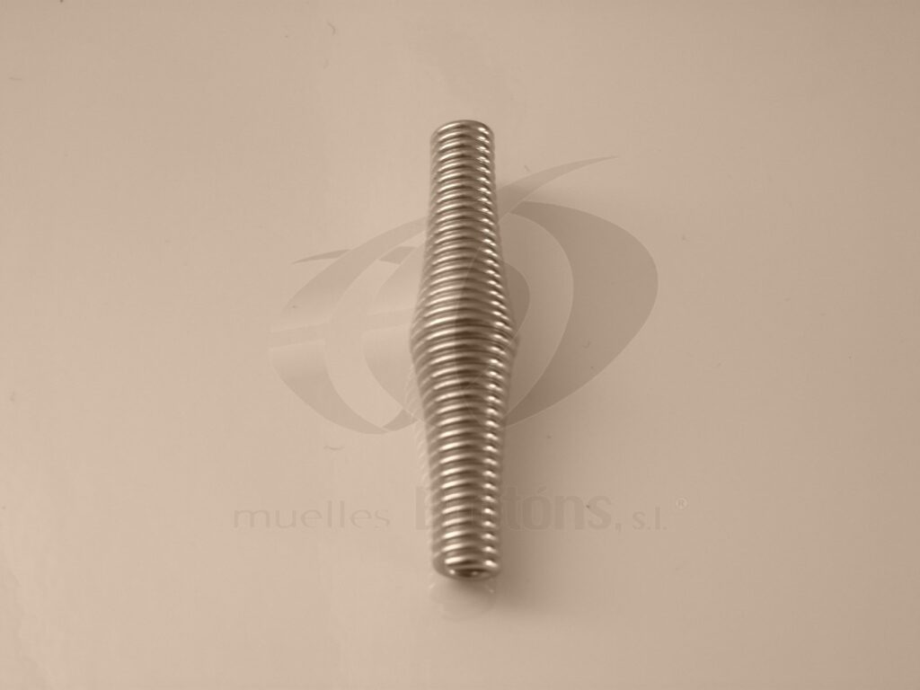Muelle de tracción de acero inoxidable fabricado a medida