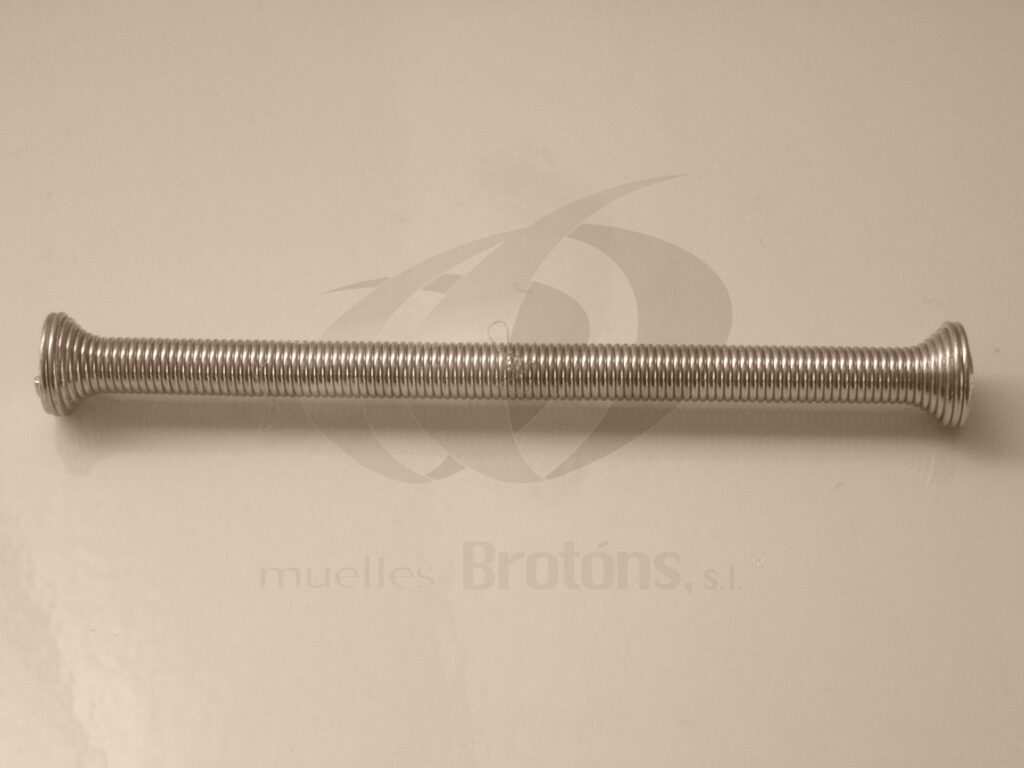Muelle de tracción de acero inoxidable fabricado a medida